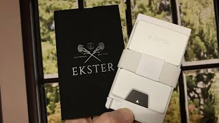 Ekster Eclipse Aluminum Cardholder  Men’s RFID Front Pocket EDC Wallet 🪪 [upl. by Adnav417]