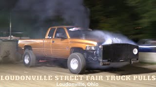 Loudonville Ohio  Loudonville Street Fair Truck Pull 2023 [upl. by Falconer]