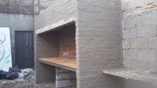 Construccion de asador doble parte 3 de 3 [upl. by Drarehs]