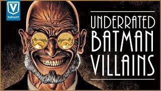 Top 10 Underrated Batman Villains [upl. by Anitreb]