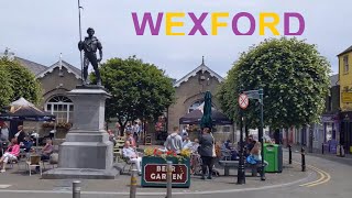 Wexford town Ireland  part 1 walking in town [upl. by Conan]