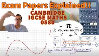 IGCSE Maths 0580 MayJune 2023 Paper 43 Extended 058043MJ23 [upl. by Akimyt]