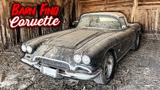 First Wash in 30 Years BARN FIND Corvette With 11k Original Miles  Satisfying Restoration [upl. by Aicirtam70]