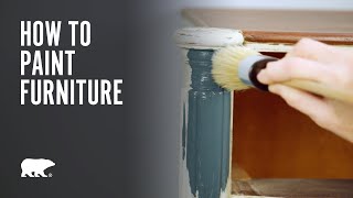 BEHR® Paint  How to Paint Furniture with BEHR® Chalk Decorative Paint [upl. by Inirt]