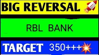 RBL BANK SHARE LATEST NEWS TODAYRBL BANK SHARE TARGETRBL BANK SHARE ANALYSISRBL BANK SHARE NEWS [upl. by Lletnom]