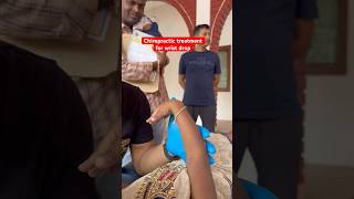 Chiropractic treatment for wrist drop drrajneeshkant worldfamouschiropractor [upl. by Eenat]