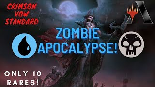 MTG Arena Budget Blue Black Zombies Crimson Vow Standard [upl. by Ydnik547]