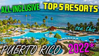 Top 5 Best AllInclusive Resorts in Puerto Rico [upl. by Nyrhtak]