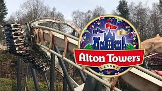 Alton Towers Vlog March 2019 [upl. by Einhpets]