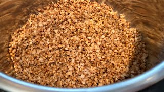 Instant Pot Buckwheat Recipe  How To Cook Buckwheat Groats aka Kasha or Grechka In Instant Pot [upl. by Essenaj]