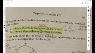 Carnie Syntax  Chapter 14 Ditransitive Verbs  Light Verb 설명 [upl. by Margy]