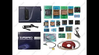 SuperPro 610P Universal Programmer With 20 Adapters [upl. by Rani158]