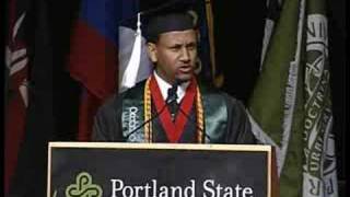 Oromo Commencement Speaker [upl. by Zorine55]