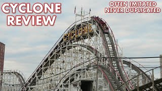 Cyclone Review Luna ParkConey Island Classic Wooden Coaster  Often Imitated Never Duplicated [upl. by Eendyc]