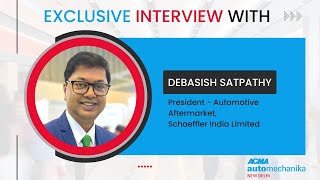 Schaeffler India  Interview at ACMA Automechanika Delhi 2024 [upl. by Ilan]