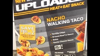 Lunchables Uploaded Nacho Walking Taco Review [upl. by Jamal]