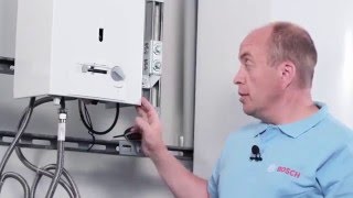 Газовая колонка Bosch Therm 4000 О обзор и настройка [upl. by Burgener453]