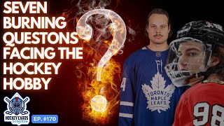 7 Burning Questions Facing The Hockey Hobby amp The Road To Infinity Bedard Young Guns PSA 10 Tracker [upl. by Atiluj]