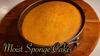 Easy Sponge Cake Recipe extremely moist and flavorful [upl. by Nosille694]