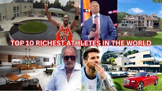 Top 10 Richest Athletes in the World [upl. by Drawe438]