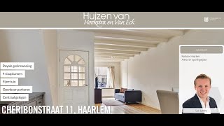 Te koop Cheribonstraat 11 Haarlem  Hoekstra en van Eck Makelaars  Méér Makelaar [upl. by Akitan]