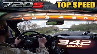 McLaren 720S has MIND BLOWING PERFORMANCE on the AUTOBAHN [upl. by Kaila]