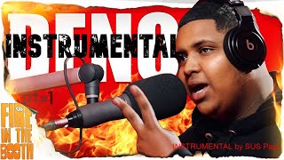 Deno  Fire in the Booth INSTRUMENTAL [upl. by Onimod]