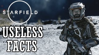 Over 15 Minutes of Useless Starfield Facts [upl. by Akere735]