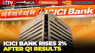 Gaurav Dua Of Sharekhan Is Bullish On ICICI Bank With Company Posting A Stellar Set Of Q1 Numbers [upl. by Corissa]