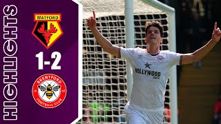 Watford vs Brentford 12 Highlights  Premier League  20212022 [upl. by Alyss]