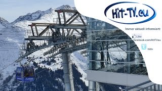 St Anton am Arlberg  Impressionen Ganzig Bahn Bergstation 4K 11122015 [upl. by Rayford]