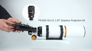 SV503 OTA Set for Eyepiece Projection Astrophotography [upl. by Ellerey]