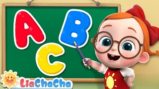 Little teacher Lia teaches ABC Numbers Colors and More  Kids Songs amp Nursery Rhymes  LiaChaCha [upl. by Lua]