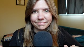 ASMR SemiInaudible Life Updates Close Cupped Breathy Whispers w Mouth Sounds [upl. by Ecienahs981]