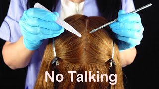 ASMR Medical Scalp Check for Tingles amp Sleep No Talking [upl. by Encratia]