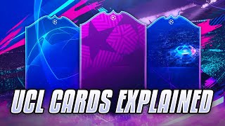 FIFA 19 Champions League Cards EXPLAINED [upl. by Clower]