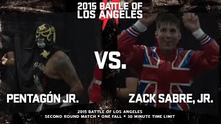 Penta El Zero M vs Zack Sabre Jr  PWG BOLA 2015  FULL MATCH [upl. by Enaled764]