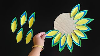 Beautiful and Easy Paper Wall Hanging  Paper Craft For Home Decoration  Unique Wall Hanging  DIY [upl. by Onig]