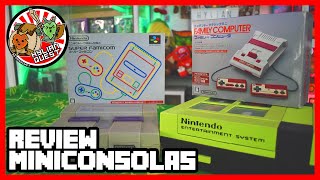 Mini consolas de Nintendo en versiones JAPONESAS 🎌 REVIEW [upl. by Llenahc]