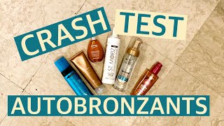 CRASHTEST AUTOBRONZANTS  J’EN TESTE 6 QUELS SONT LES MEILLEURS [upl. by Arihsat]