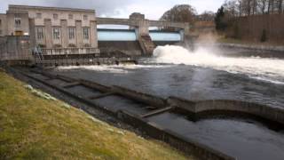 View from the Train Dunkeld amp Birnam  Hydro power [upl. by Jobye209]