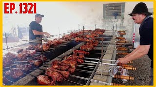 de 1400KG de churrasco  festa de comunidade rural no sul do Brasil [upl. by Heer]