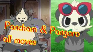 PanchamPangoro αll attacks amp moves Pokemon pokeamourshippings9667 [upl. by Josephine180]