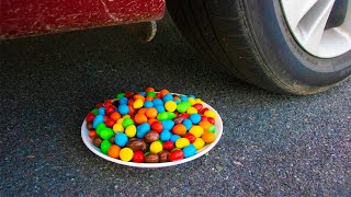 Crushing Crunchy amp Soft Things by Car  Most Satisfying Car Tire Crushing Video Ever [upl. by Tartan]