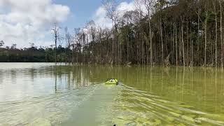 CEE HydroSystems  Surveying a Large Inaccessible Tailings Pond with the CEEUSV In South America [upl. by Anadroj723]