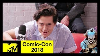 Geeks or Posers ft the Cast of Riverdale Shazam Glass amp More  ComicCon 2018  MTV [upl. by Henig]