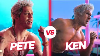 quotI’m Just PETEquot vs quotIm just KENquot  Pete Davidson vs Ryan Gosling as Ken Snl vs Barbie [upl. by Edette]