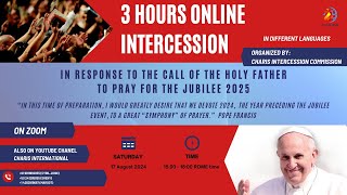 3 HOURS ONLINE INTERCESSION [upl. by Harberd699]