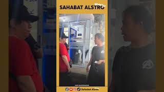 Emakemak marah karena ditegur di dalam ATM terlalu lama [upl. by Haynor]