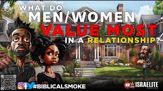 BiblicalSmoke What do MenWoman value most in a relationship [upl. by Drofdeb257]